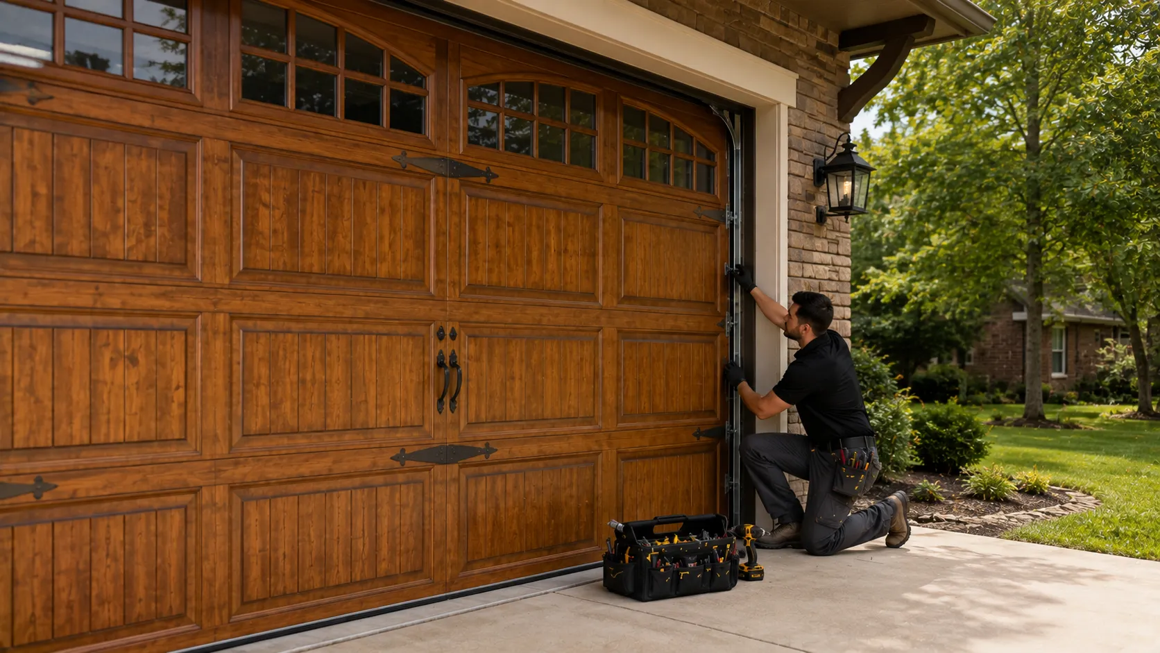 Tell us what’s wrong - Brownsville garage door service