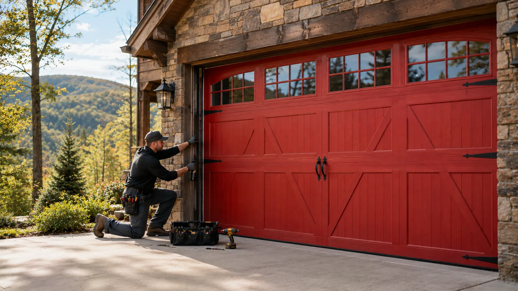 Garage Door Service for Laureles, Built Mostly Around 1995