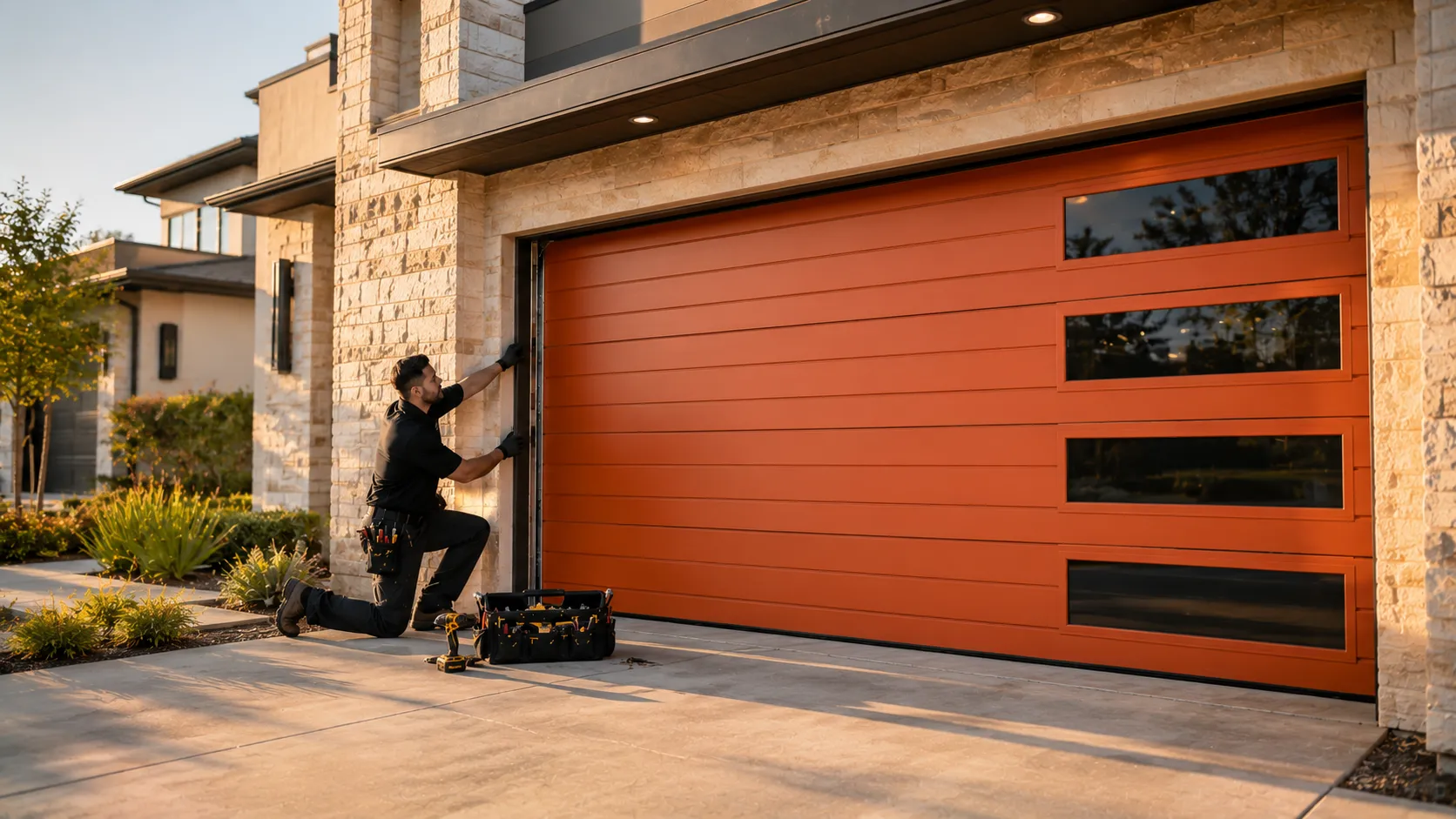 Tell us what’s wrong - Brownsville garage door service