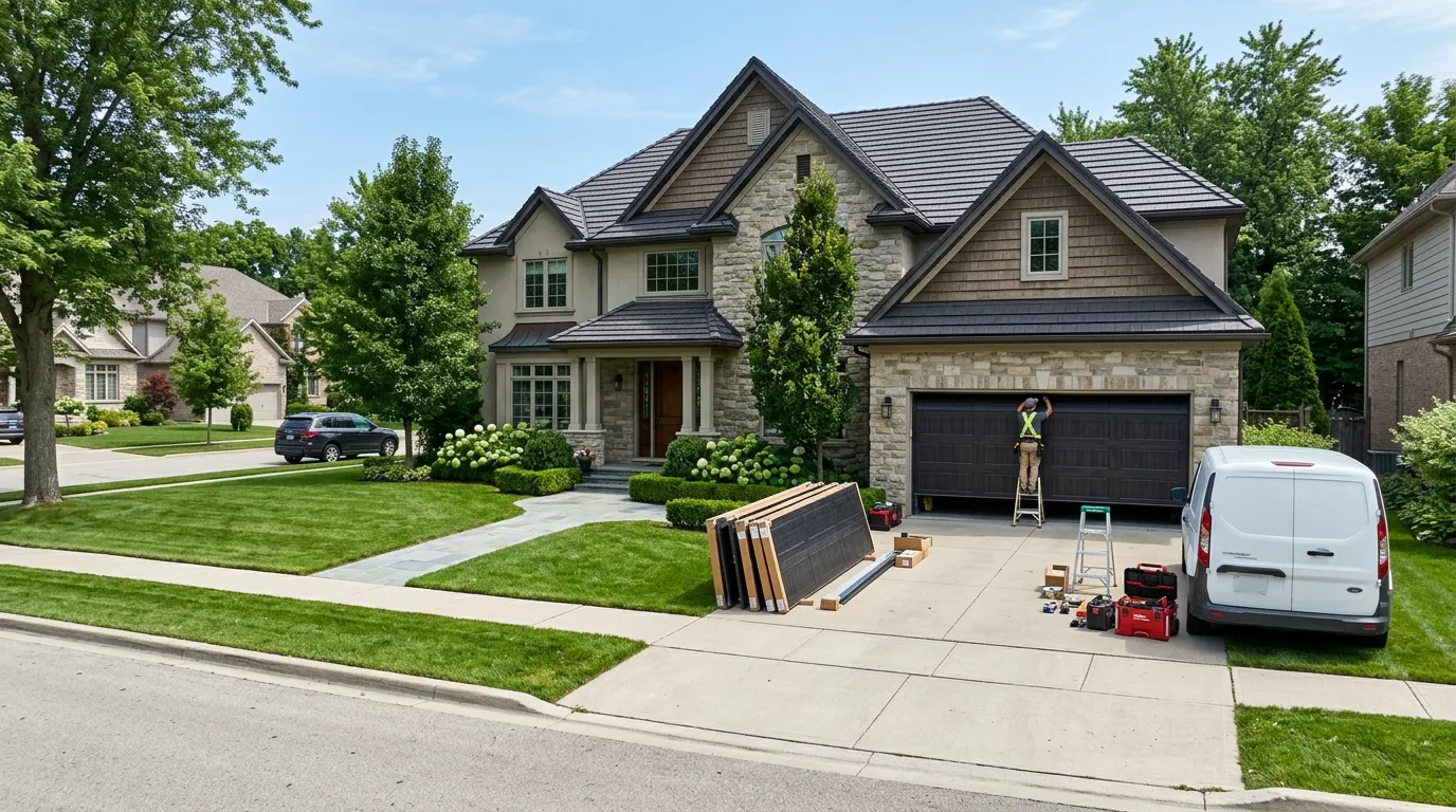 Garage Door Installation in Brownsville