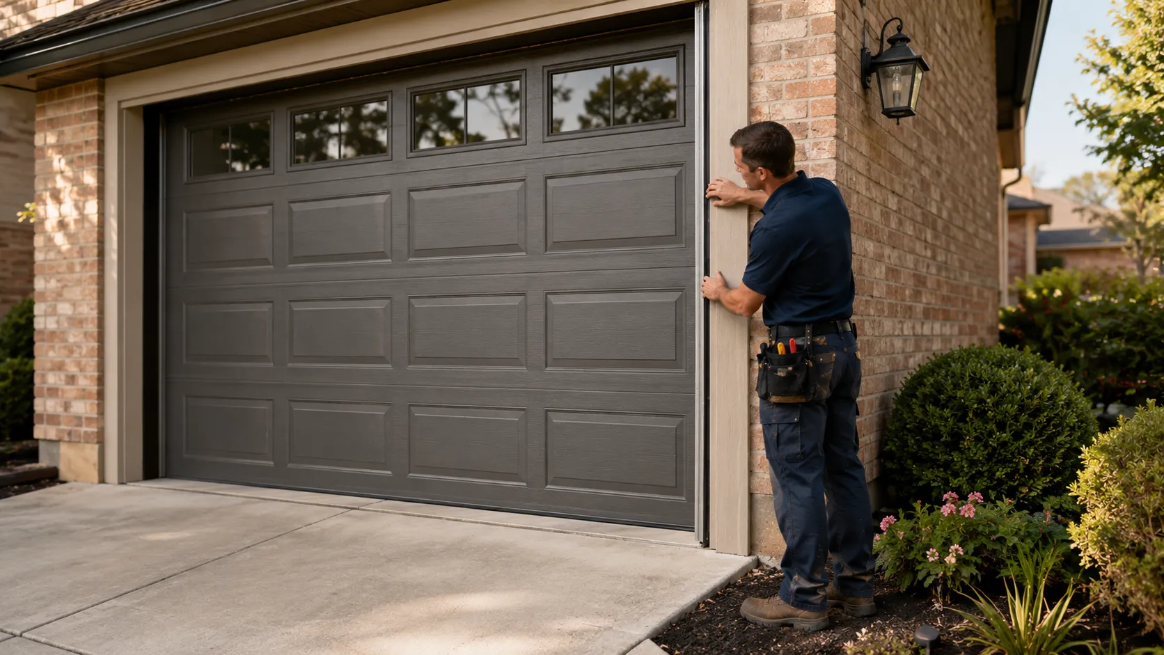 Clear, up-front plan - Brownsville garage door service