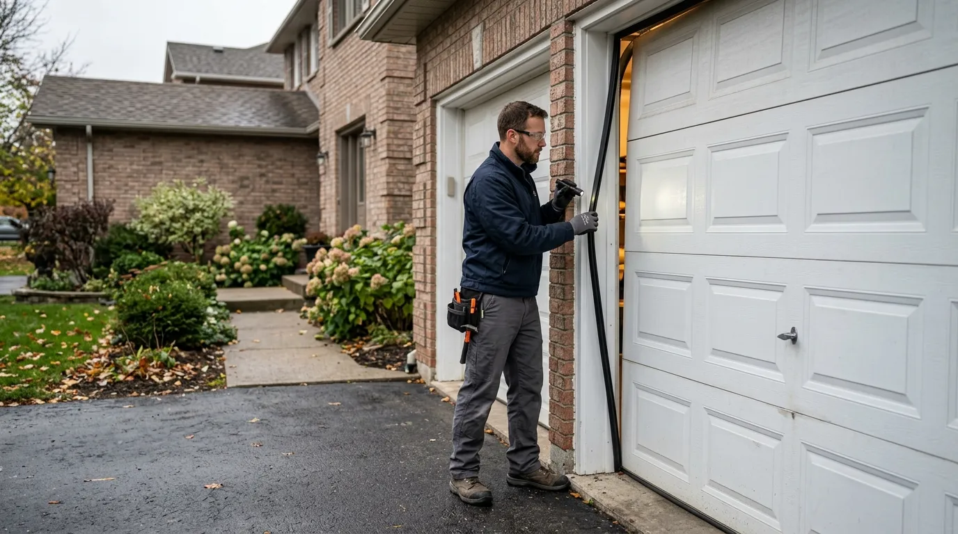 Repaired & tested - Brownsville garage door service