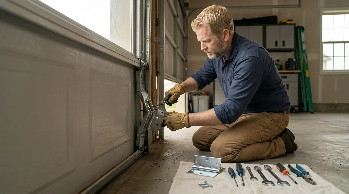 Repaired & tested - Brownsville garage door service