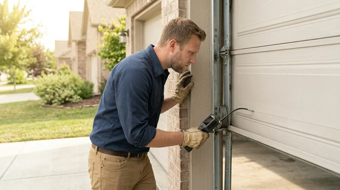 Repaired & tested - Brownsville garage door service