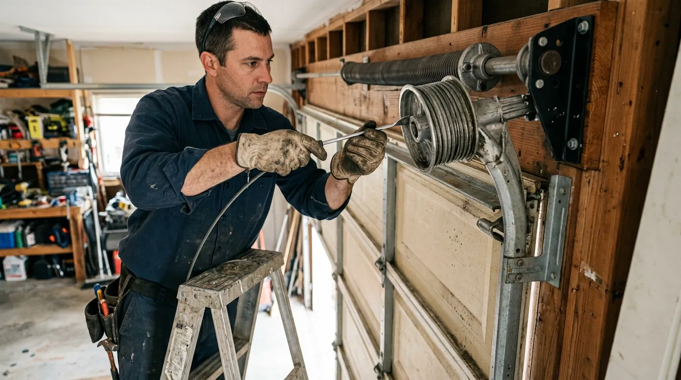 Garage Door Repair in Brownsville