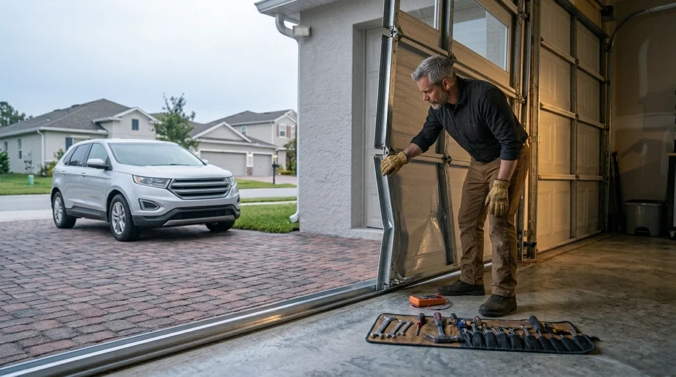 Garage Door Repair in Brownsville