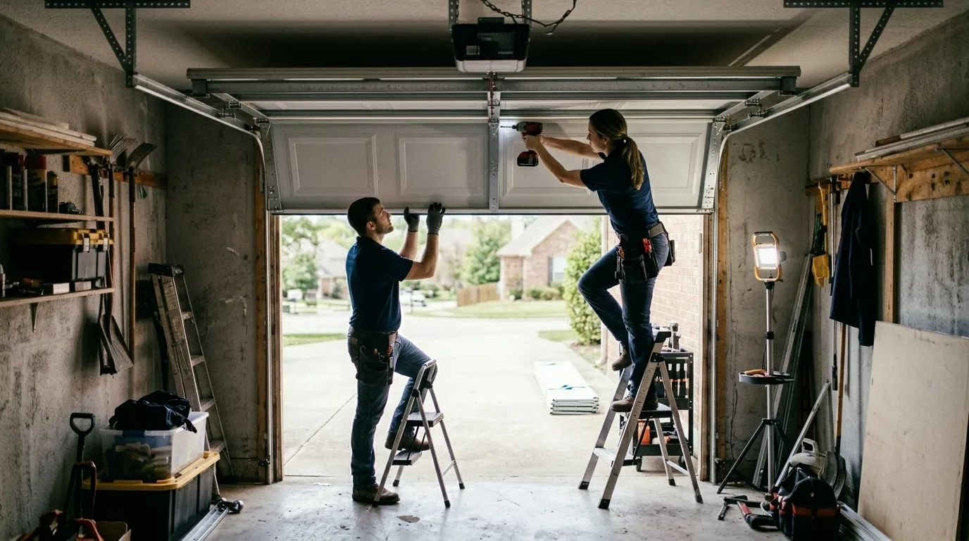 On-site diagnosis - Brownsville garage door service