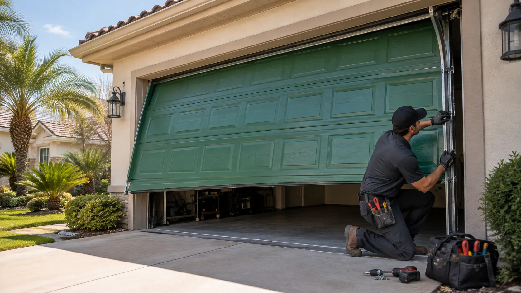 New Garage Door Installation for Rancho Viejo Homes
