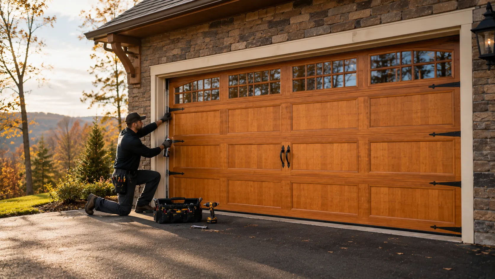 Garage Door Cable Repair for Cameron Park's 1980s Doors