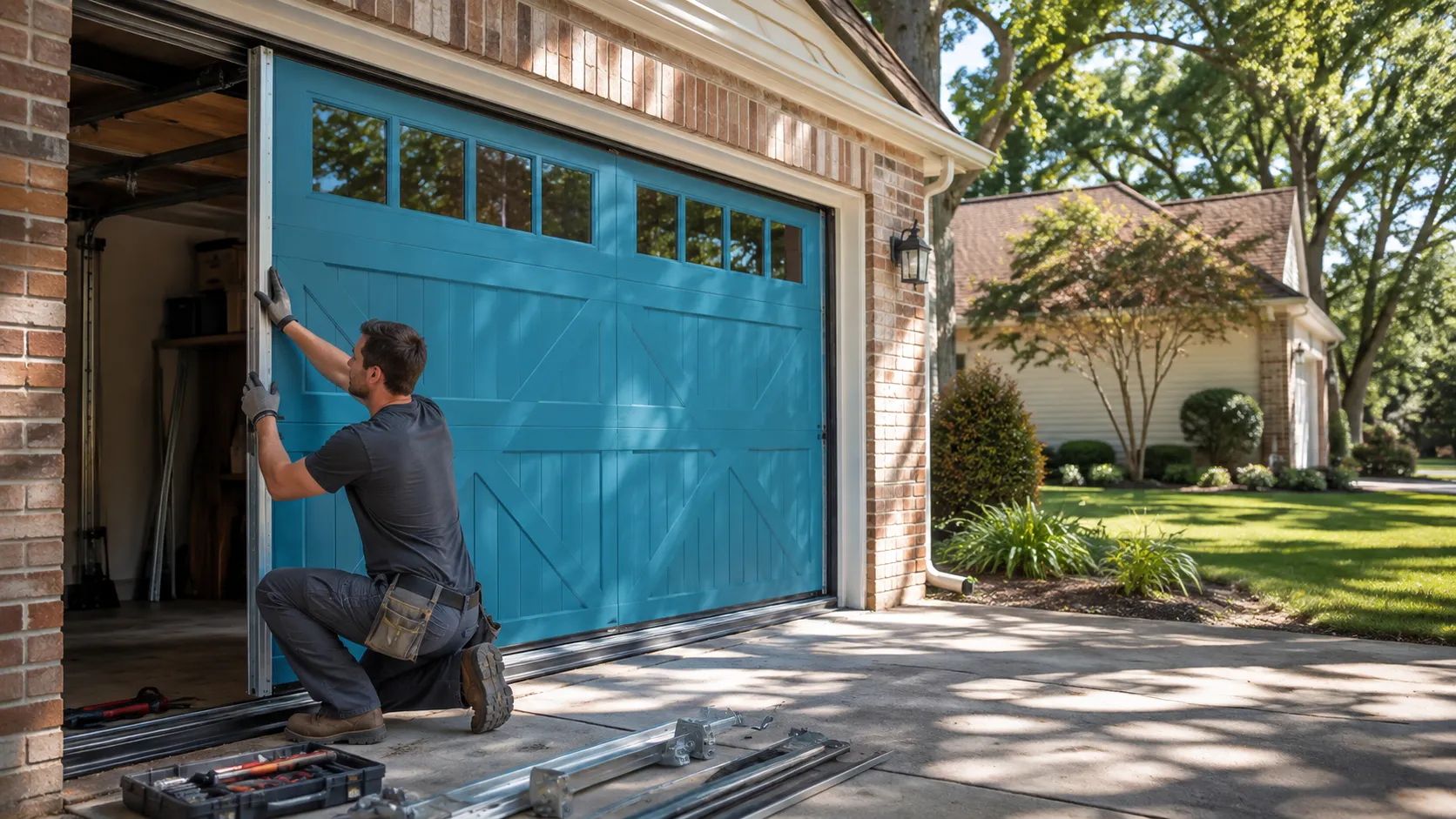 Tell us what’s wrong - Brownsville garage door service